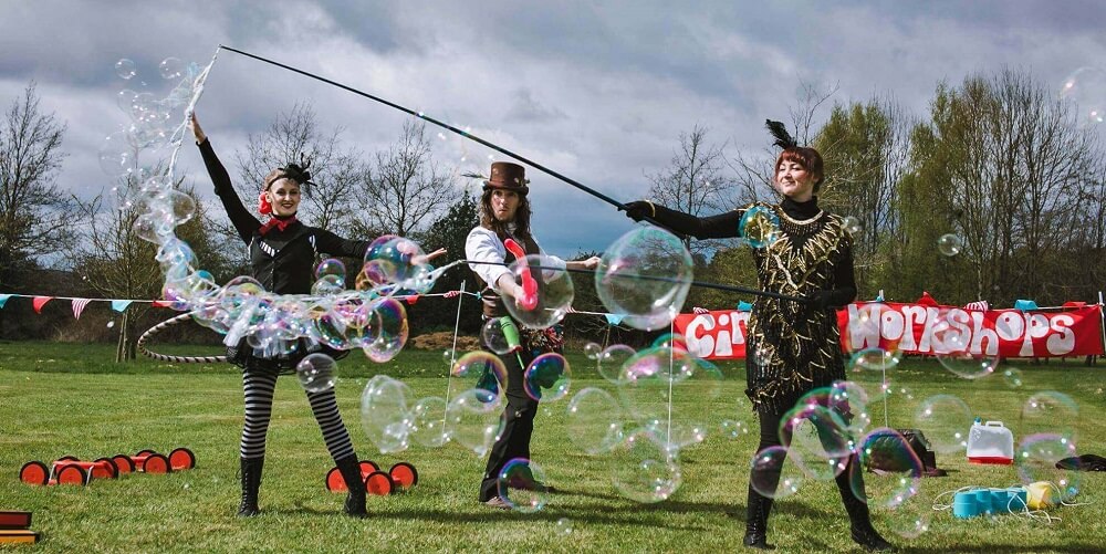 Bubble Performer Hire London 